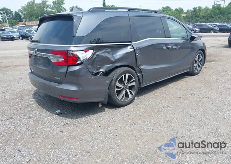 2019 Honda Odyssey Elite из США, поврежденный, VIN 5FNRL6H9XKB060781
